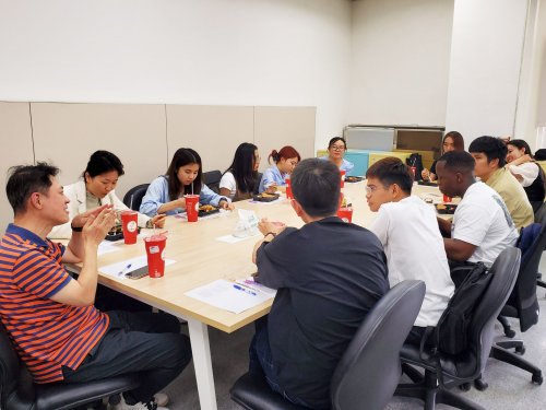 Welcome party for new students